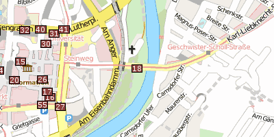 Stadtplan Göhre  Jena