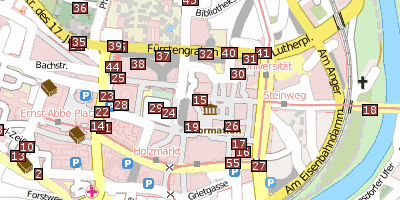 Stadtplan Evangelische Stadtkirche St. Michael