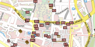 Fürstengraben Stadtplan