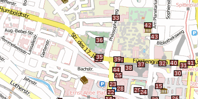 St. Johannes Baptist  Stadtplan