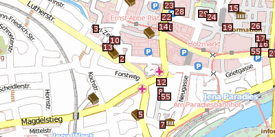 Theaterhaus Jena Jena Stadtplan